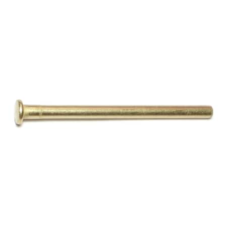 MIDWEST FASTENER 3-1/2" Satin Brass Hinge Pins for Stanley 5PK 69904